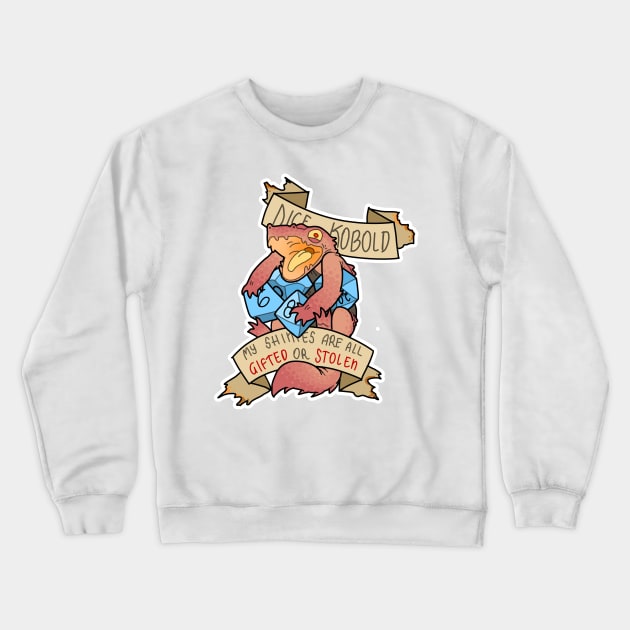 DICE KOBOLD, 1 Crewneck Sweatshirt by jonesylium